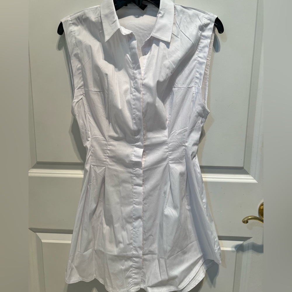 OW Intimates from Revolve button down dress